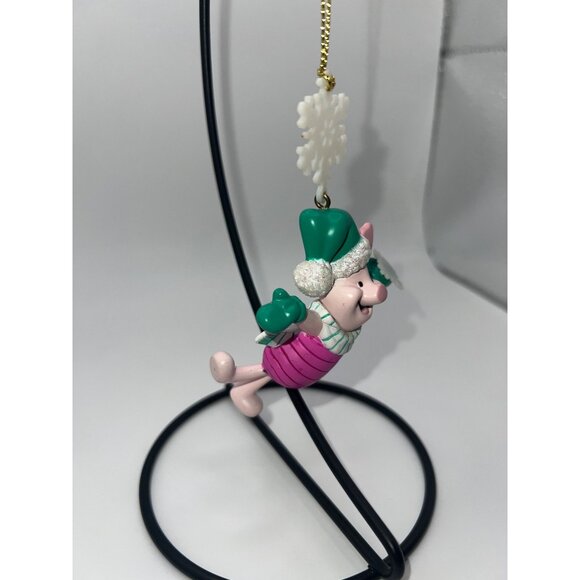 Piglet From Pooh Disney Christmas Is Magic Grolier Christmas Hanging Ornament‎ - Picture 1 of 5